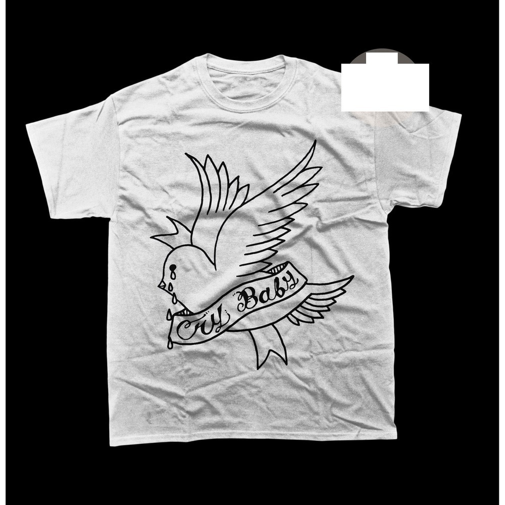 Lil Peep Crybaby Unisex T-Shirt - Rap Music Tee White